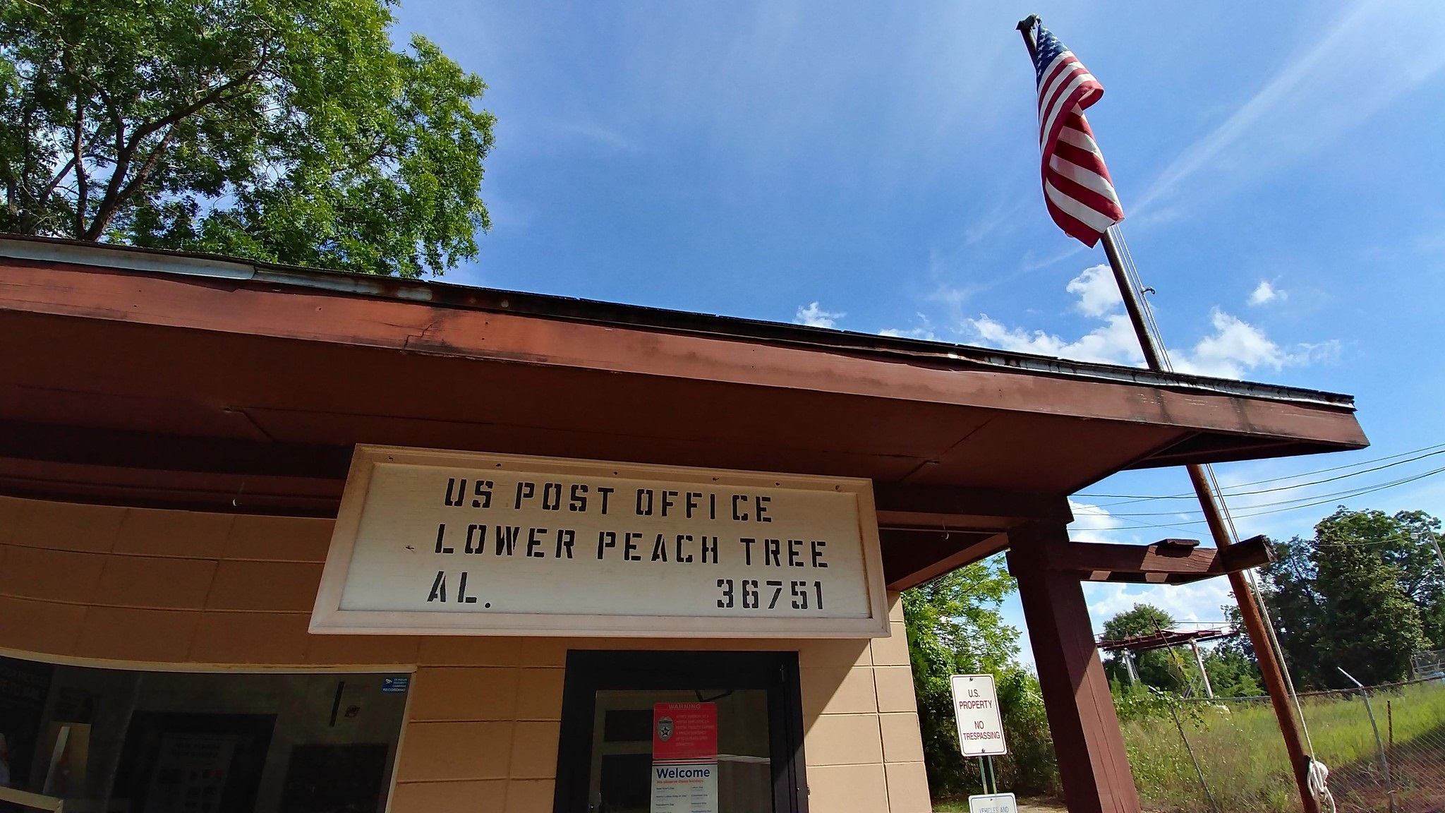 Lower Peach Tree, Alabama Post Office 