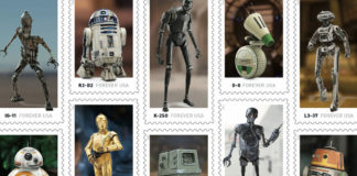 Star Wars Droid Stamps