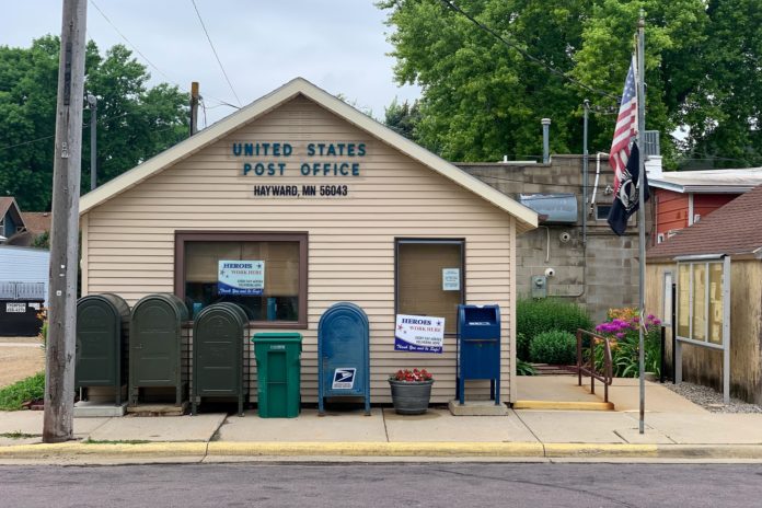 Hayward Minnesota Post Office