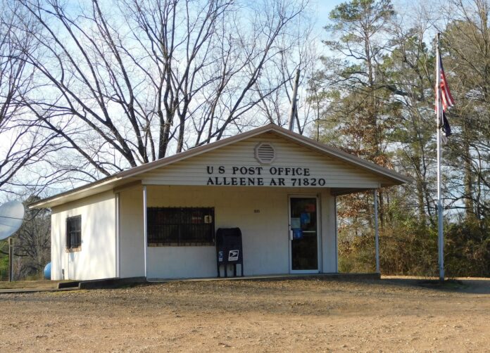 Alleene Arkansas Post Office