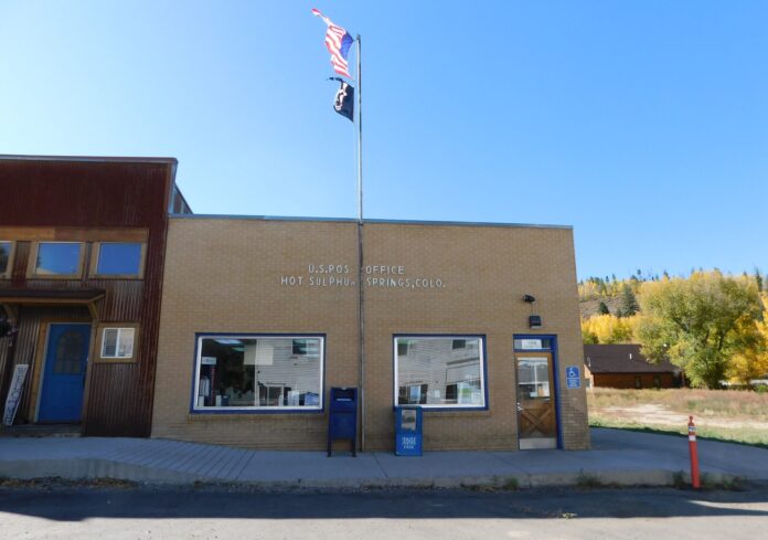 Hot Sulphur Springs Colorado Post Office